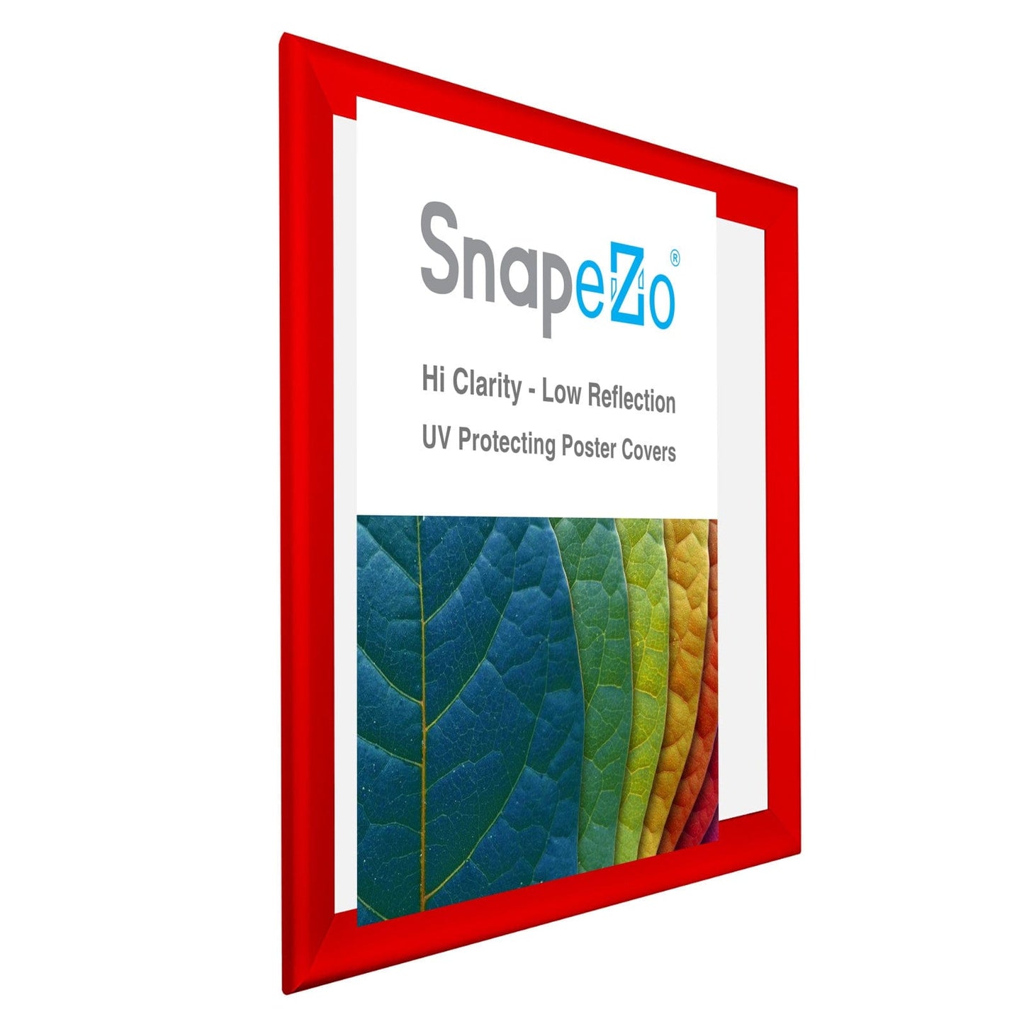 32x42 Red SnapeZo® Snap Frame - 1.7" Profile - Snap Frames Direct