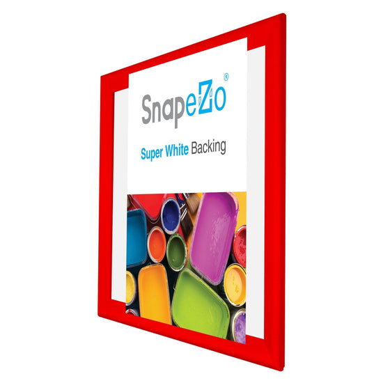 32x40 Red SnapeZo® Snap Frame - 1.7" Profile - Snap Frames Direct