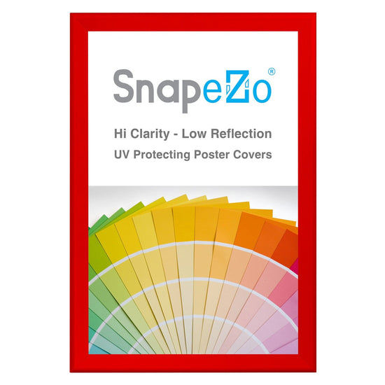 32x48 Red SnapeZo® Snap Frame - 1.7" Profile - Snap Frames Direct