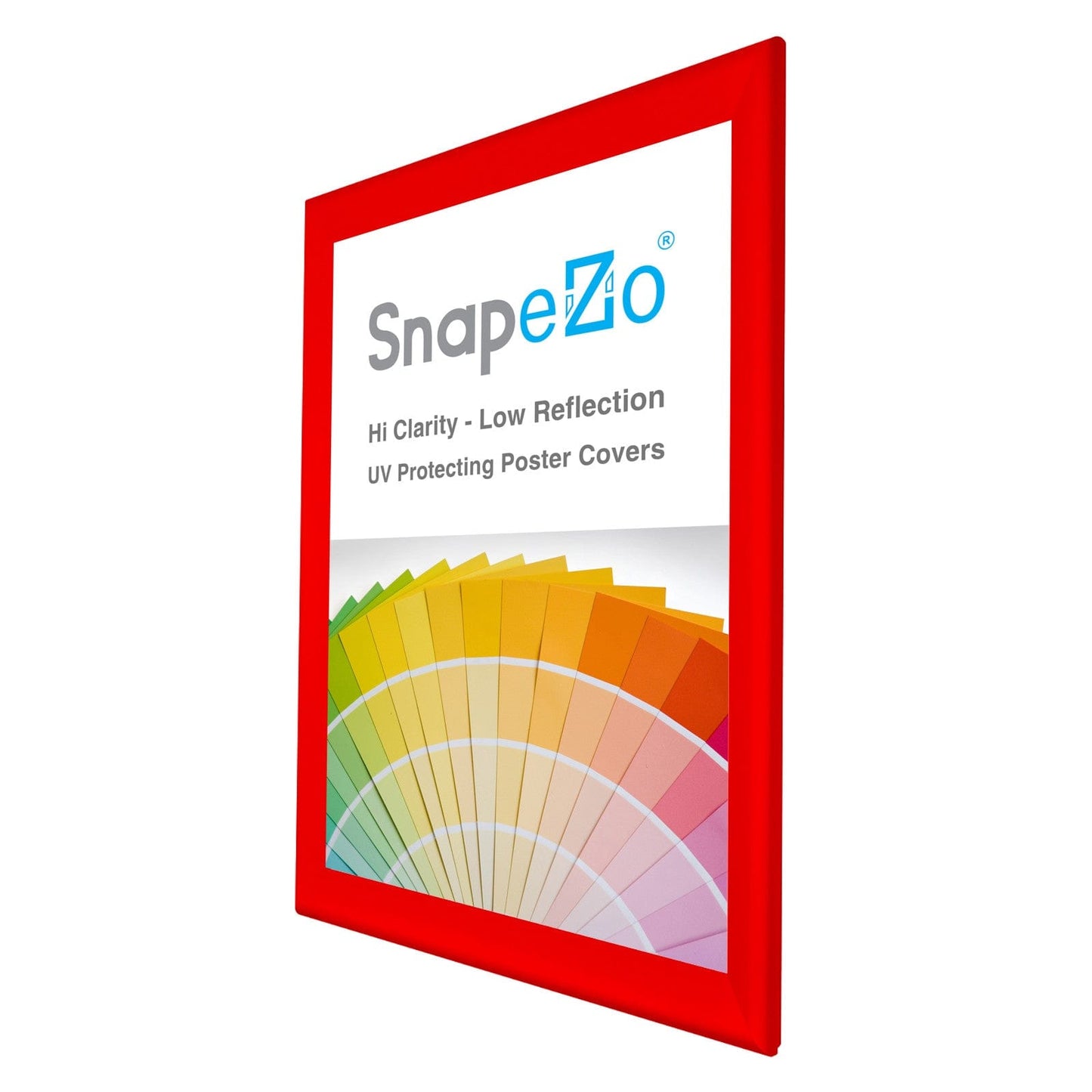 32x48 Red SnapeZo® Snap Frame - 1.7" Profile - Snap Frames Direct