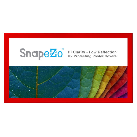 24x48 Red SnapeZo® Snap Frame - 1.7" Profile - Snap Frames Direct