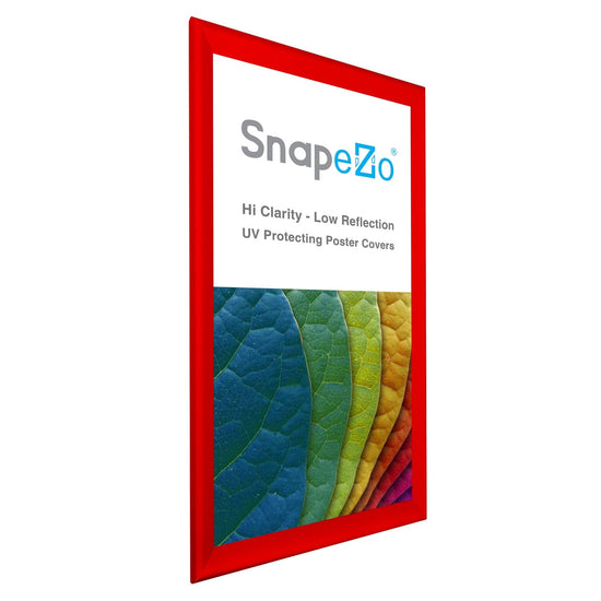 24x48 Red SnapeZo® Snap Frame - 1.7" Profile - Snap Frames Direct