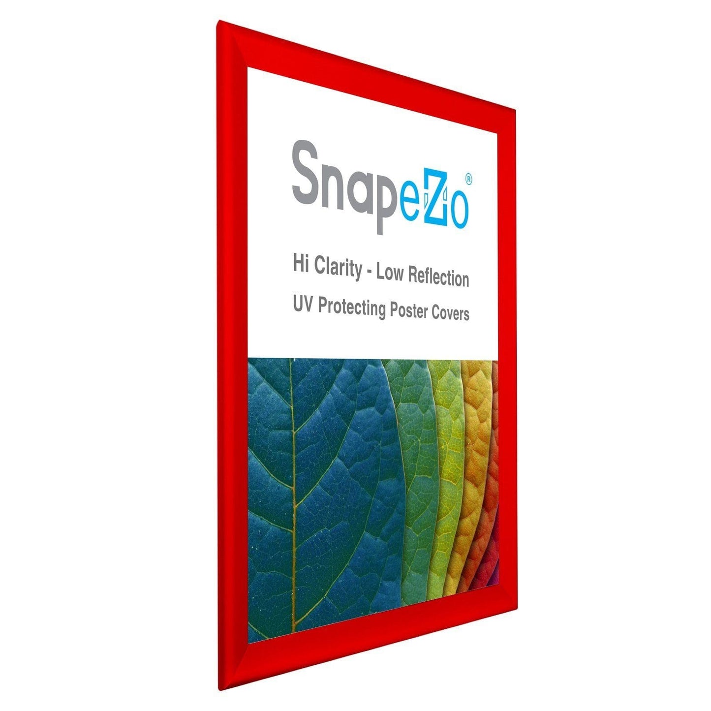 36x48 Red SnapeZo® Snap Frame - 1.7" Profile - Snap Frames Direct