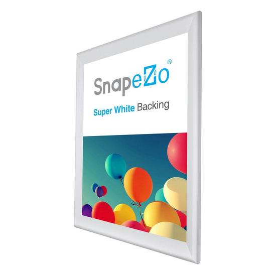 36x50 Silver SnapeZo® Snap Frame - 1.7" Profile - Snap Frames Direct