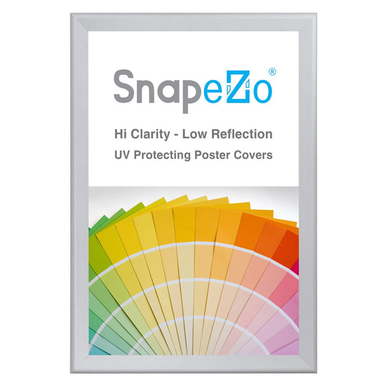 30x45 Inches Silver SnapeZo® Snap Frame - 1.7" profile - Snap Frames Direct