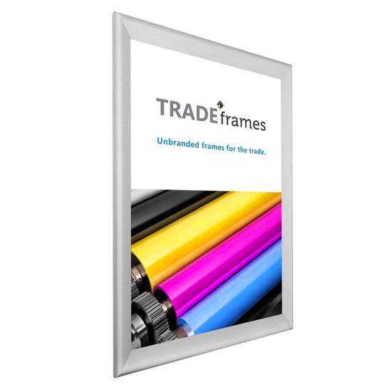 27x40 Silver TRADEframe Snap Frame - 1.7" Profile - Snap Frames Direct