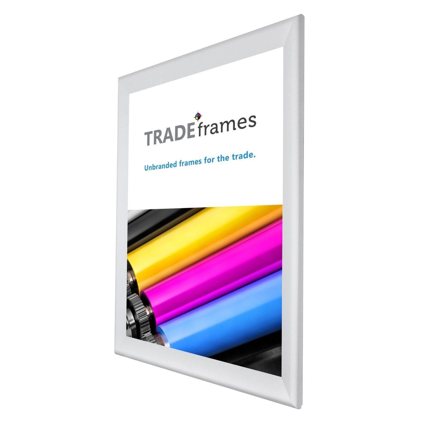 24x36 Silver TRADEframe Snap Frame - 1.7" Profile - Snap Frames Direct