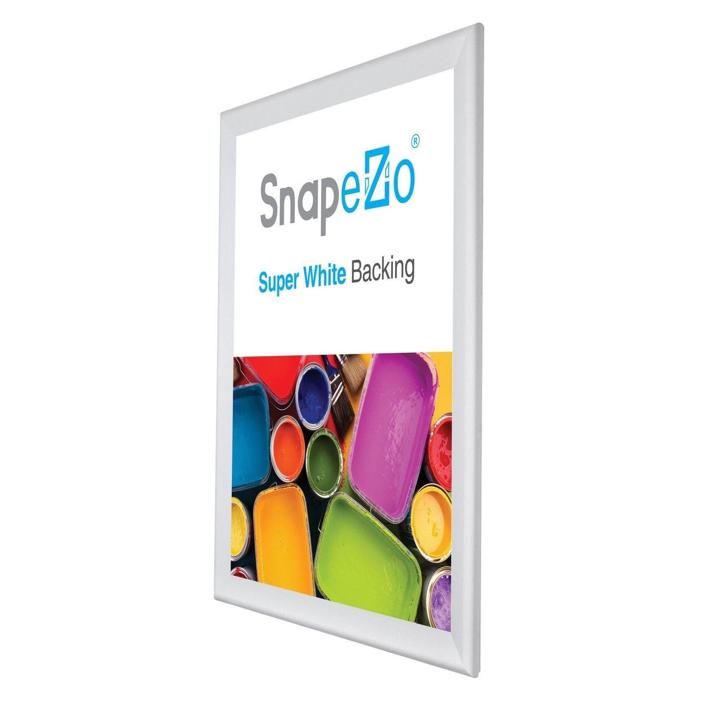 36x47 Silver SnapeZo® Snap Frame - 1.7" Profile - Snap Frames Direct