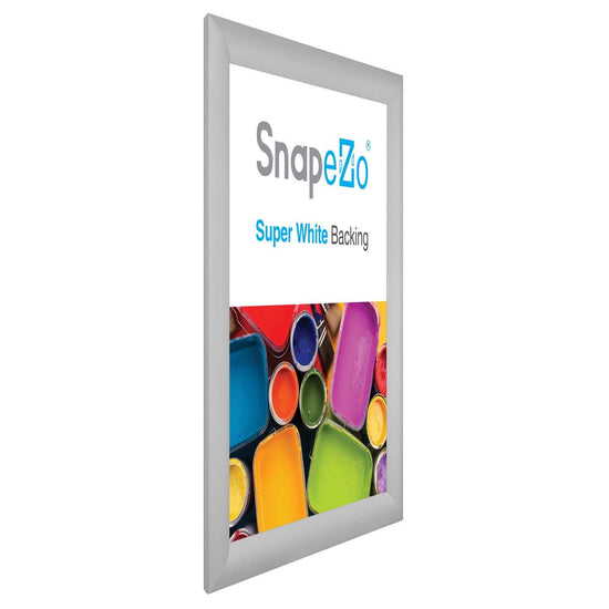 36x48 Silver SnapeZo® Snap Frame - 2.2" Profile - Snap Frames Direct