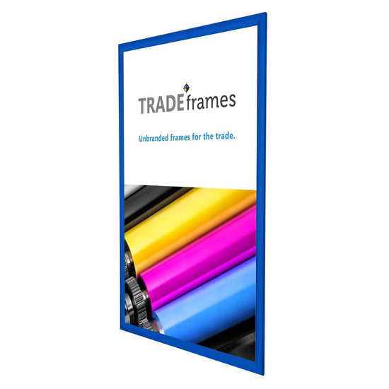 22x34  TRADEframe Blue Snap Frame 22x34 - 1.2 inch profile - Snap Frames Direct