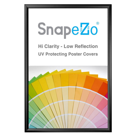 26x40 Black SnapeZo® Snap Frame - 1.2" Profile - Snap Frames Direct