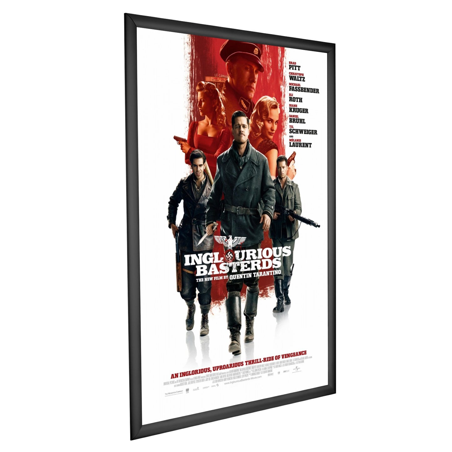 Twin-Pack Black 27x40 Movie Poster Frame - 1.2" Profile