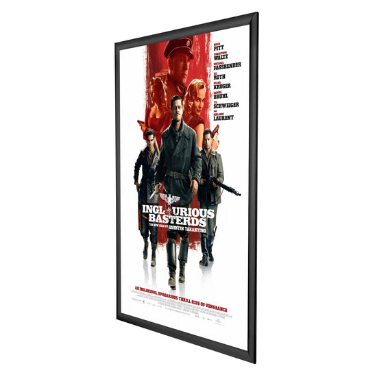 5 Case Pack of Black 24x36 Movie Poster Frame - 1.2" Profile