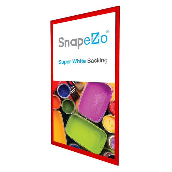 18x36 Red SnapeZo® Snap Frame - 1.2" Profile - Snap Frames Direct