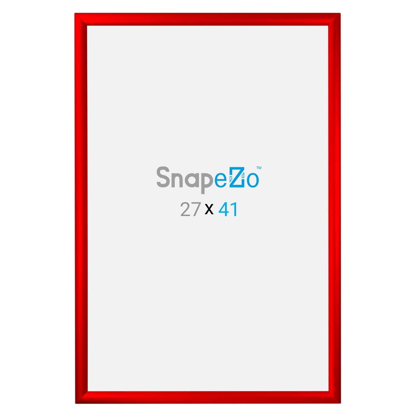 27x41 Red SnapeZo® Snap Frame - 1.2" Profile - Snap Frames Direct