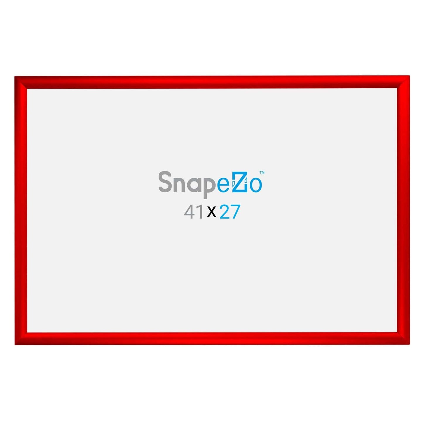 27x41 Red SnapeZo® Snap Frame - 1.2" Profile - Snap Frames Direct