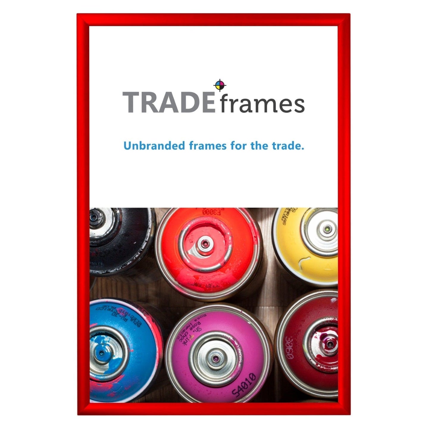 22x34  TRADEframe Red Snap Frame 22x34 - 1.2 inch profile - Snap Frames Direct
