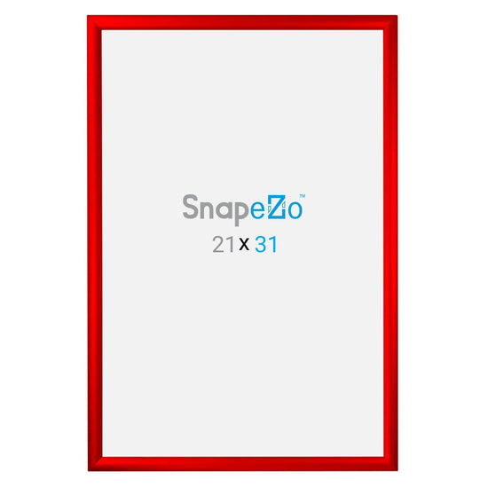21x31 Red SnapeZo® Snap Frame - 1.2" Profile - Snap Frames Direct