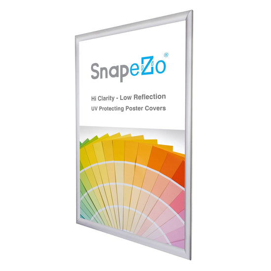 20x34 Silver SnapeZo® Snap Frame - 1.2" Profile - Snap Frames Direct