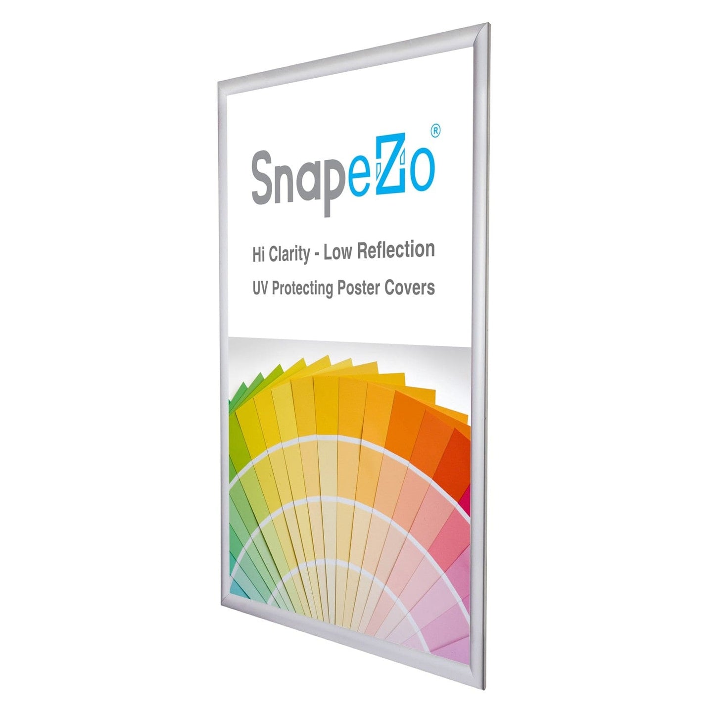 21x32 Silver SnapeZo® Snap Frame - 1.2" Profile - Snap Frames Direct