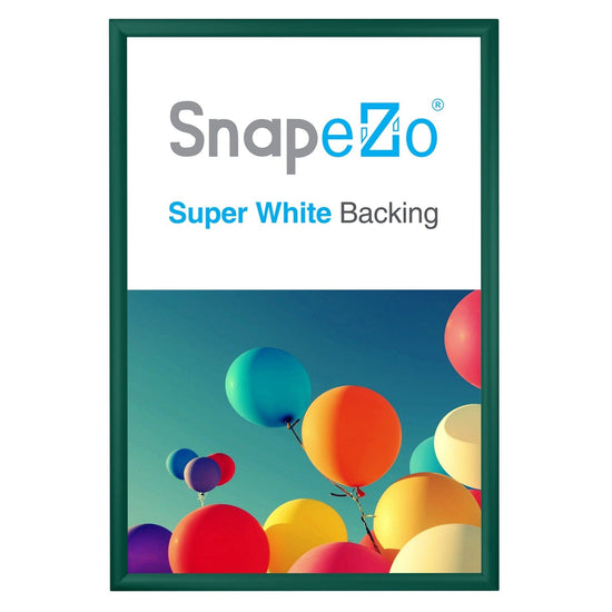 27x40 Green SnapeZo® Snap Frame - 1.2" Profile - Snap Frames Direct