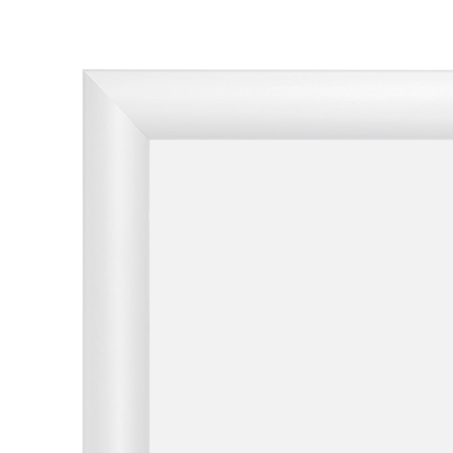 18x36 White SnapeZo® Snap Frame - 1.2" Profile - Snap Frames Direct