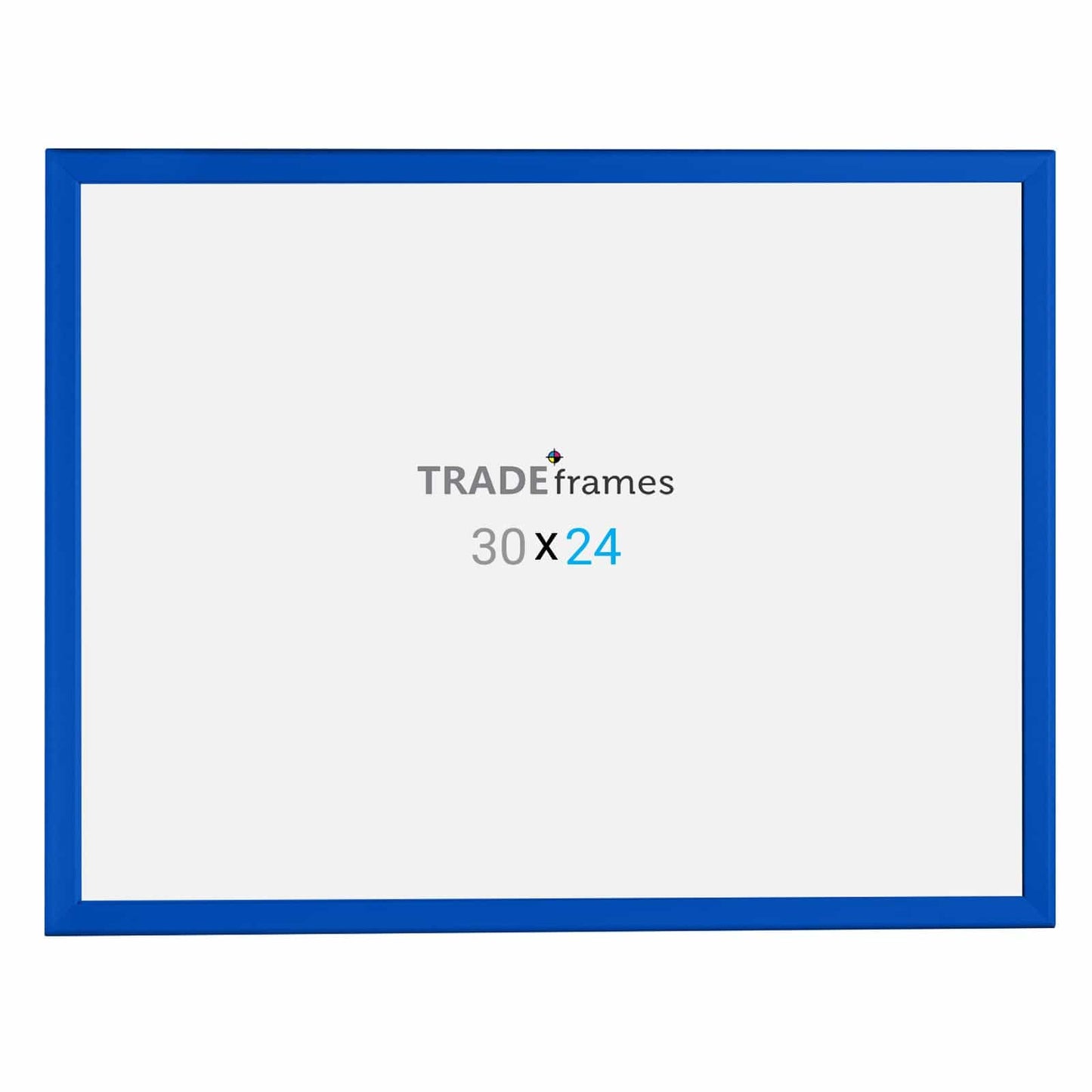 24x30  TRADEframe Blue Snap Frame 24x30 - 1.25 inch profile - Snap Frames Direct