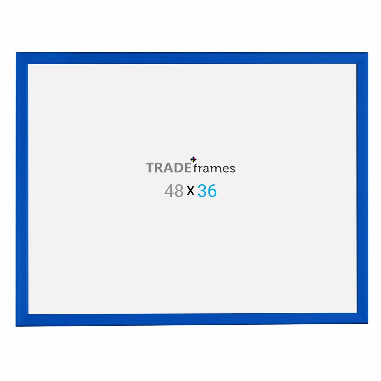 36x48  TRADEframe Blue Snap Frame 36x48 - 1.25 inch profile - Snap Frames Direct