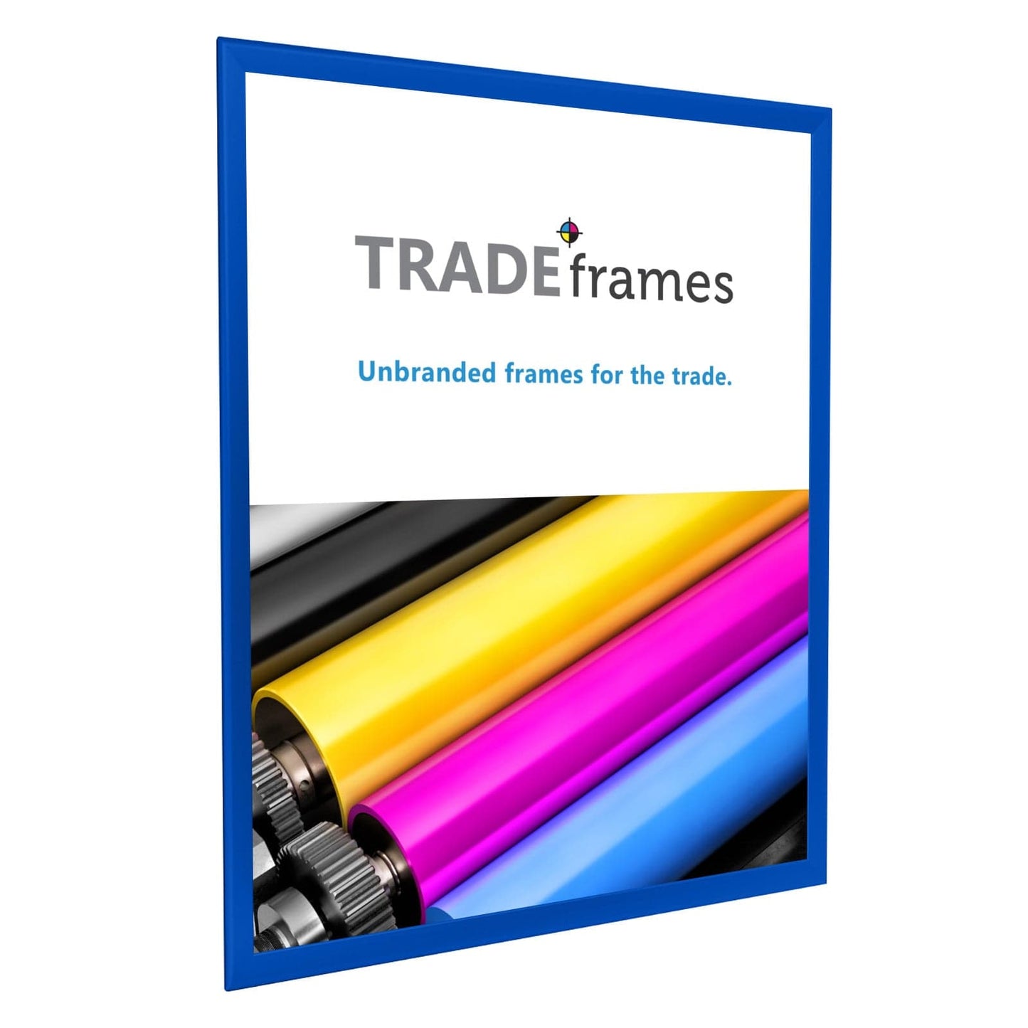 24x30  TRADEframe Blue Snap Frame 24x30 - 1.25 inch profile - Snap Frames Direct