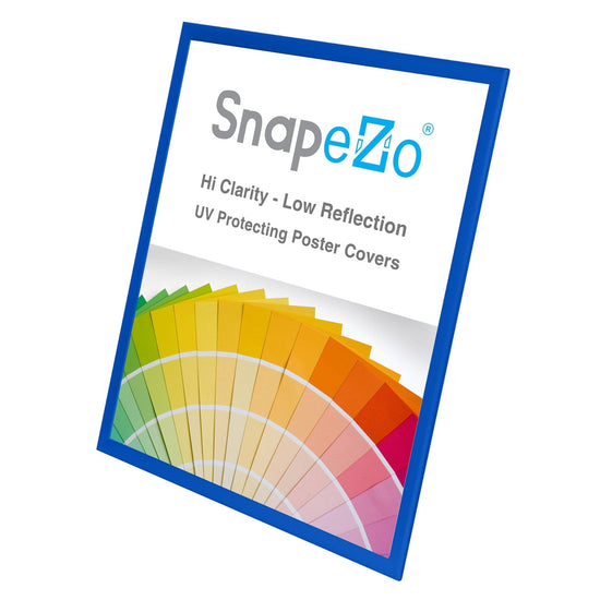 36x48 Blue SnapeZo® Snap Frame - 1.25" Profile - Snap Frames Direct