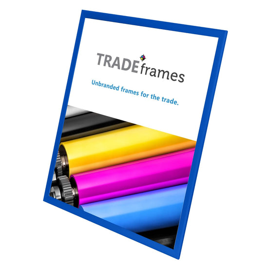 24x30  TRADEframe Blue Snap Frame 24x30 - 1.25 inch profile - Snap Frames Direct