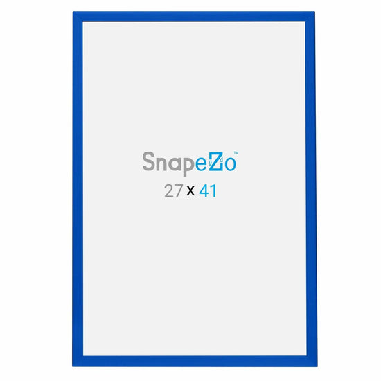 27x41 Blue SnapeZo® Snap Frame - 1.25" Profile - Snap Frames Direct