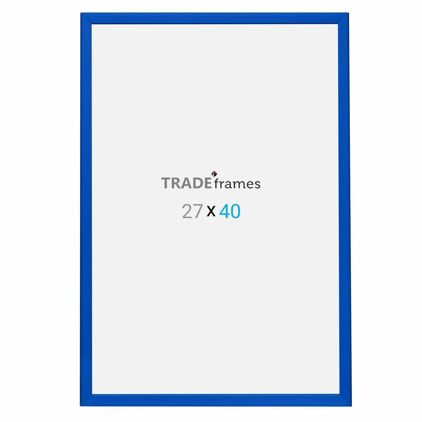 27x40  TRADEframe Blue Snap Frame 27x40 - 1.25 inch profile - Snap Frames Direct