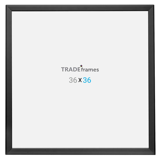 36x36 Black TRADEframe Snap Frame 36x36 - 1.25 inch profile - Snap Frames Direct