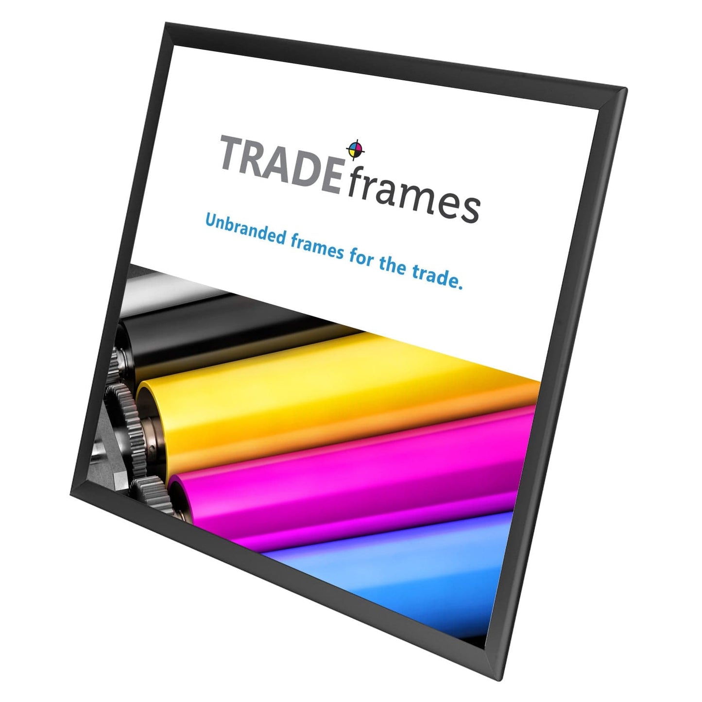 36x36 Black TRADEframe Snap Frame 36x36 - 1.25 inch profile - Snap Frames Direct