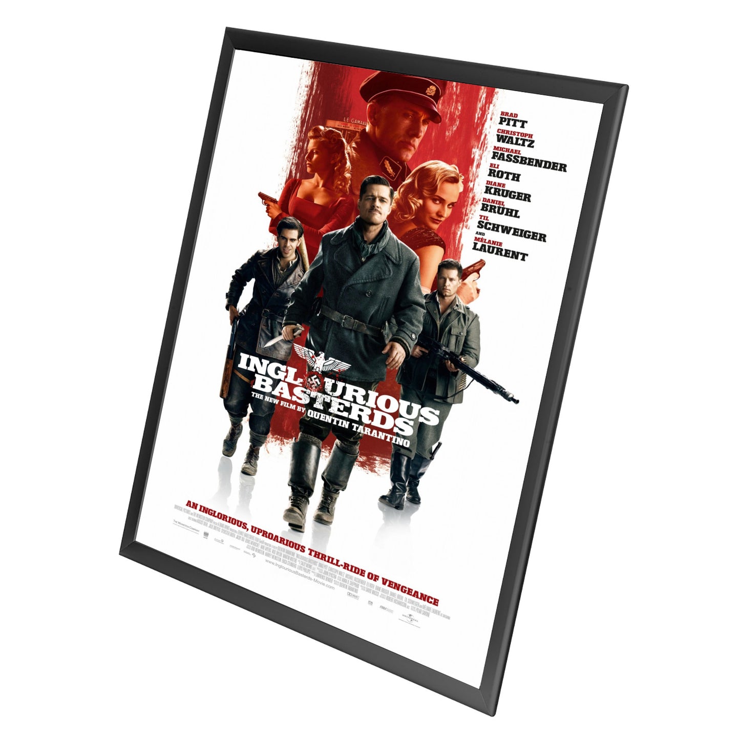 Twin-Pack Black 30x40 Movie Poster Frame - 1.25" Profile