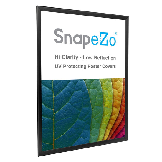 A1 Black SnapeZo® Poster Snap Frame 1.25" - Snap Frames Direct