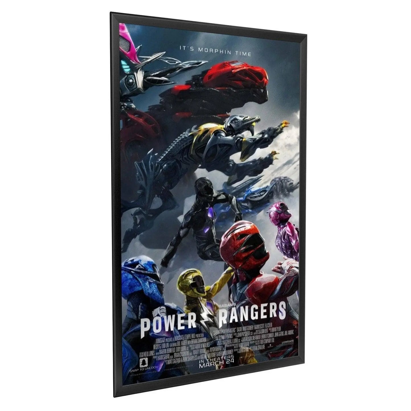 24x36 Black SnapeZo® Double-Sided - 1.25" Profile - Snap Frames Direct