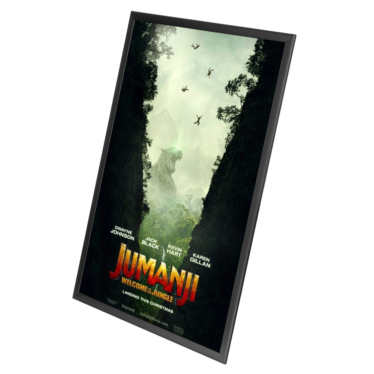 27x40 Black Movie Poster Frame 1.25 Inch - Snap Frames Direct