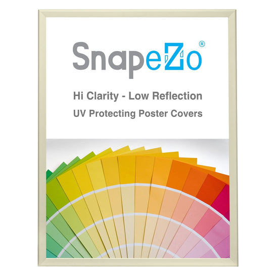 36x48 Inches Cream SnapeZo® Snap Frame - 1.25" profile - Snap Frames Direct