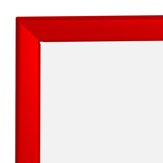 27x40 Red SnapeZo® Poster Snap Frame 1.25" - Snap Frames Direct
