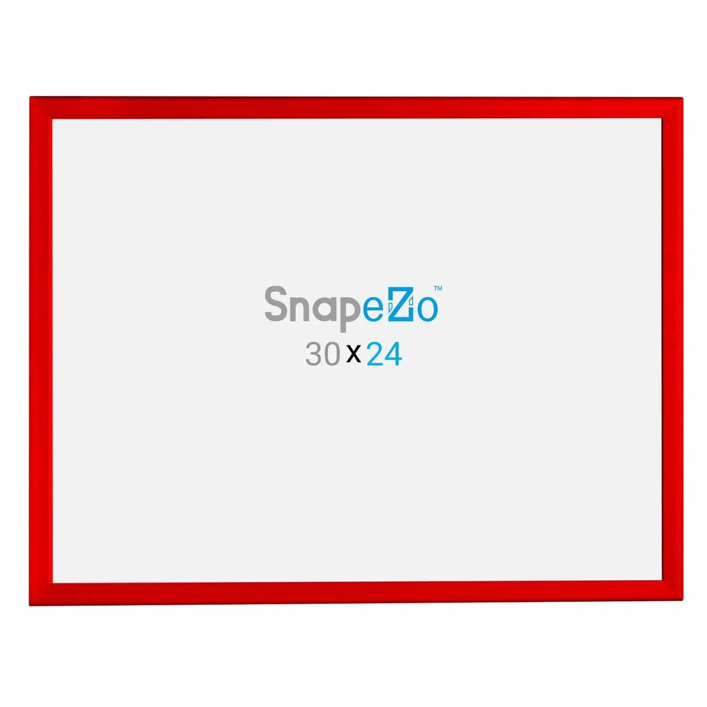 24x30 Red SnapeZo® Snap Frame - 1.25" Profile - Snap Frames Direct