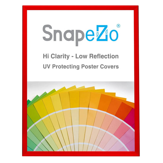 30x40 Red SnapeZo® Snap Frame - 1.25" Profile - Snap Frames Direct