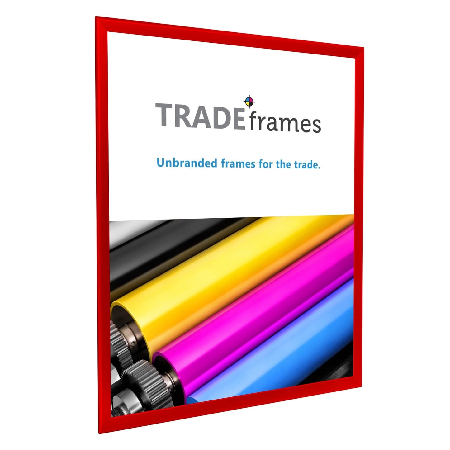 30x40  TRADEframe Red Snap Frame 30x40 - 1.25 inch profile - Snap Frames Direct