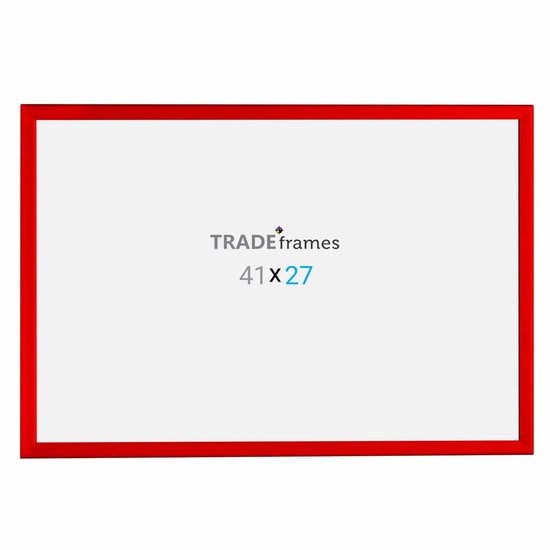 27x41  TRADEframe Red Snap Frame 27x41 - 1.25 inch profile - Snap Frames Direct