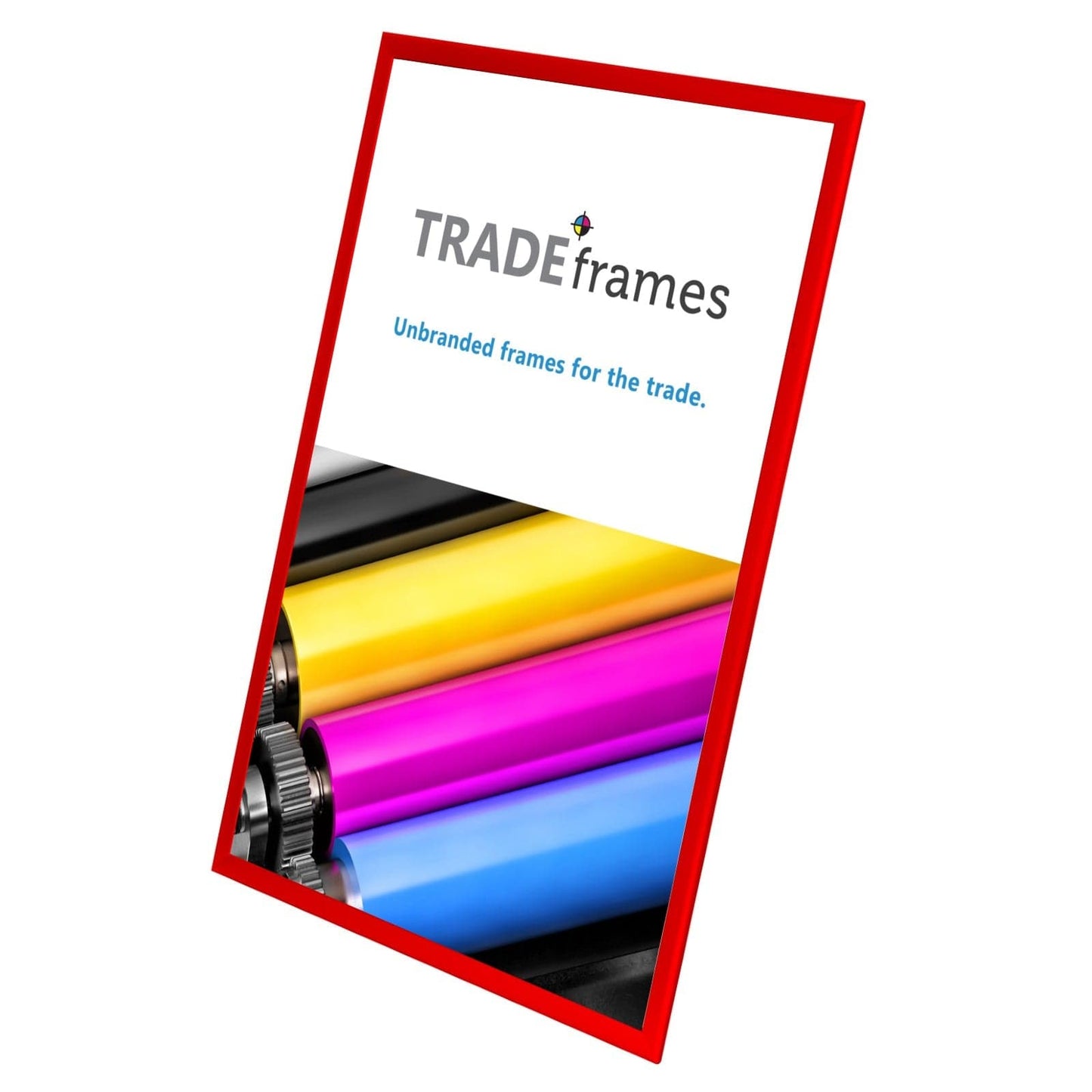 27x41  TRADEframe Red Snap Frame 27x41 - 1.25 inch profile - Snap Frames Direct