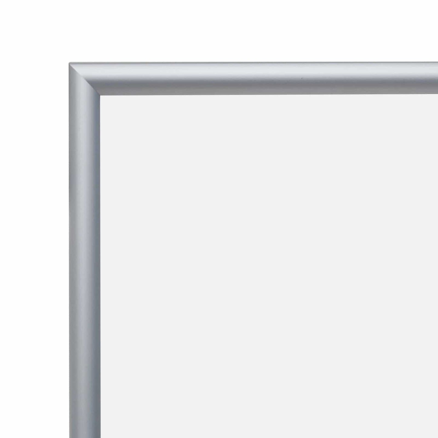 28x42 Silver SnapeZo® Snap Frame - 1.2" Profile - Snap Frames Direct