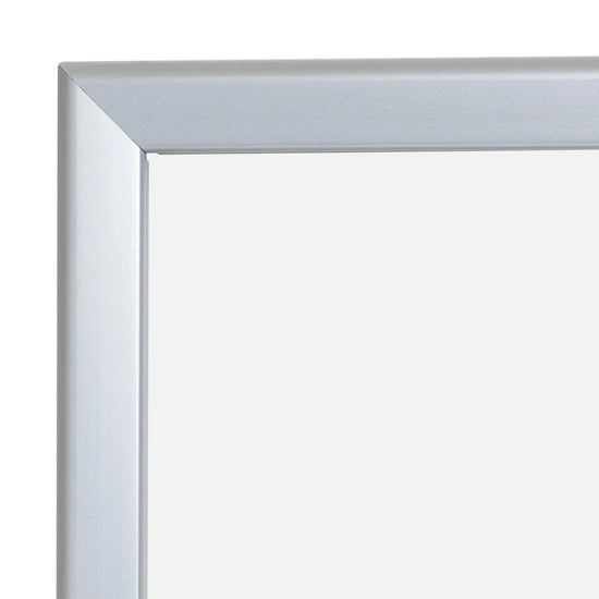 27x40 Silver Snap Frame - 1.25" Profile - Snap Frames Direct