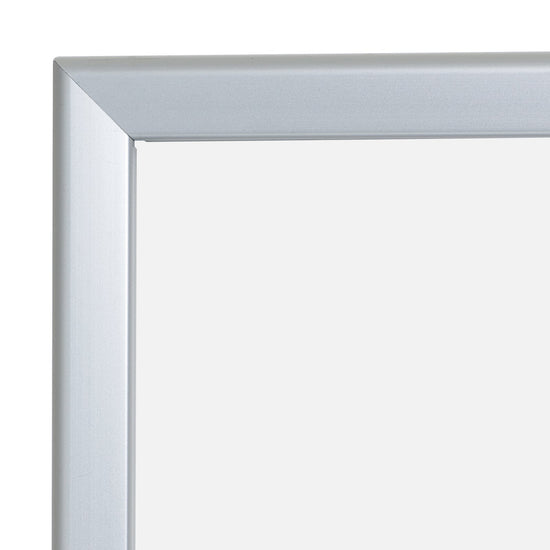 29x40 Silver SnapeZo® Snap Frame - 1.25" Profile - Snap Frames Direct