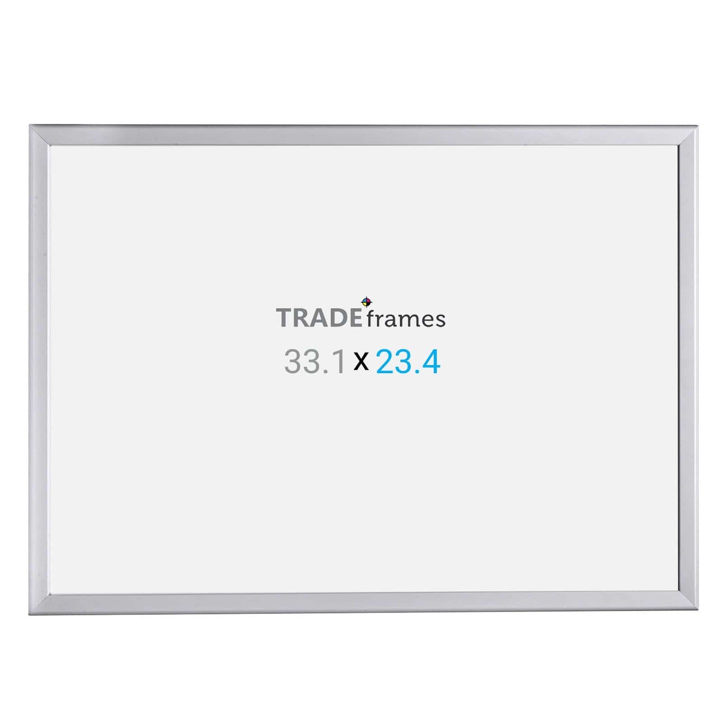 A1 Silver Snap Frame - 1.25" Profile - Snap Frames Direct